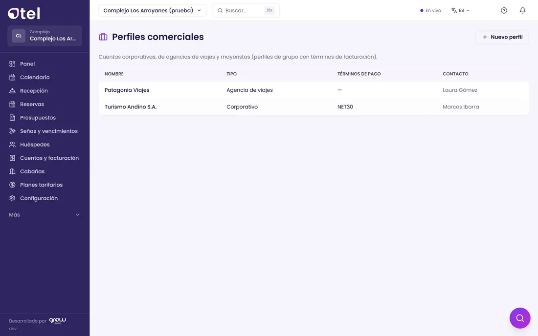 Cuentas comerciales
