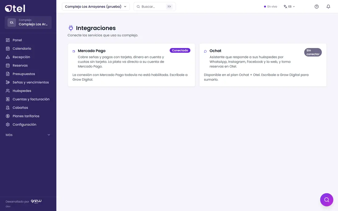 Integraciones